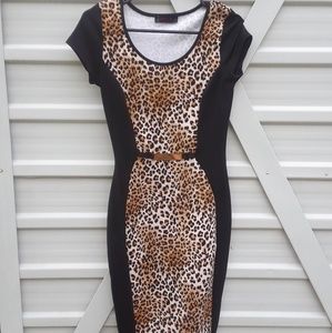 Cheetah Print Dress